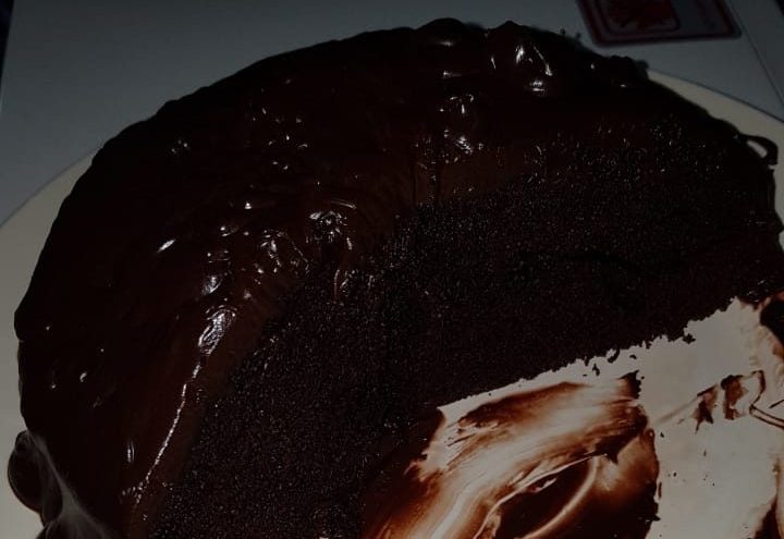 simple chocolate cake kue cokelat sederhana